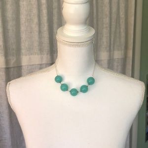 Handmade mid-mod style beaded necklace